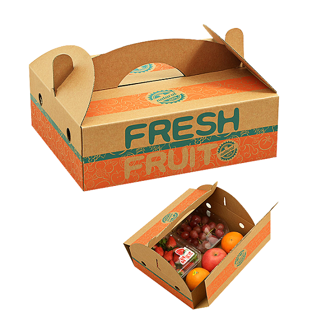 Mẫu thùng carton đựng trái cây