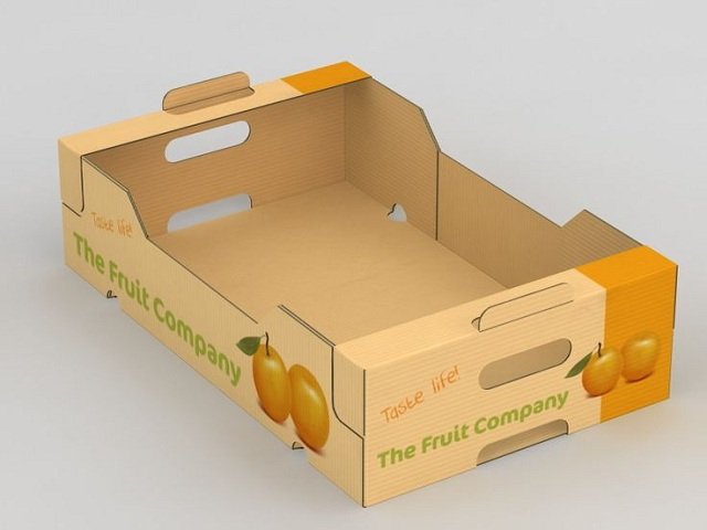 Mẫu thùng carton trái cây