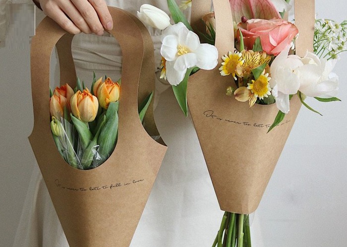 giấy xi măng gói hoa