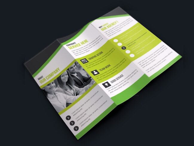 Mẫu brochure company