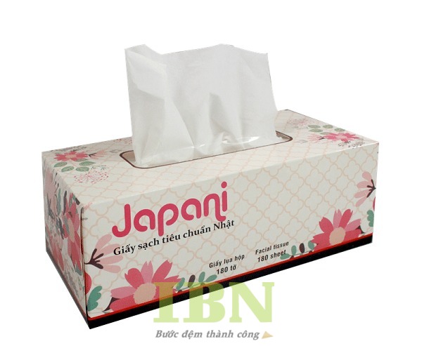 Mẫu hộp khăn giấy rút Nhật Bản Japani