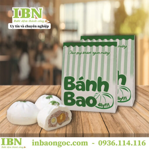 túi giấy đựng bánh bao