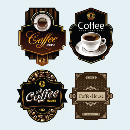 Bí quyết 1- In tem nhãn cà phê có thể nhận diện thương hiệu
