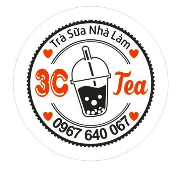 logo in ly trà sữa