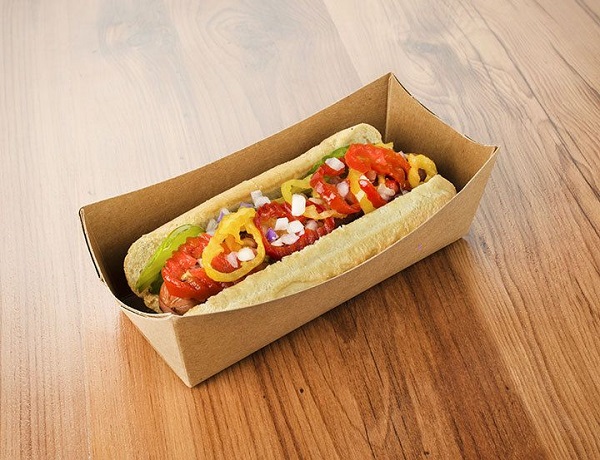 Mẫu hộp đựng bánh hotdog 6
