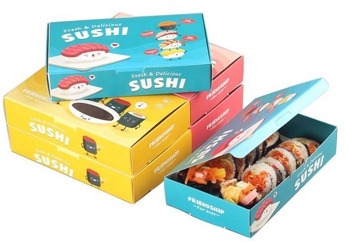Mẫu hộp đựng sushi 12