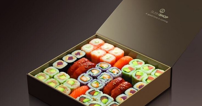 Mẫu hộp đựng sushi 5