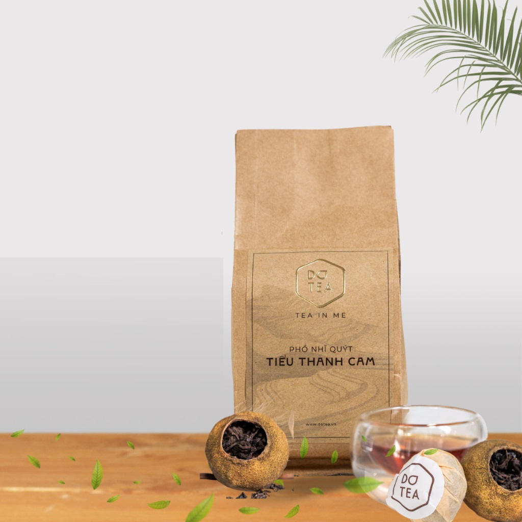Mẫu bao bì trà bằng giấy, hàn miệng