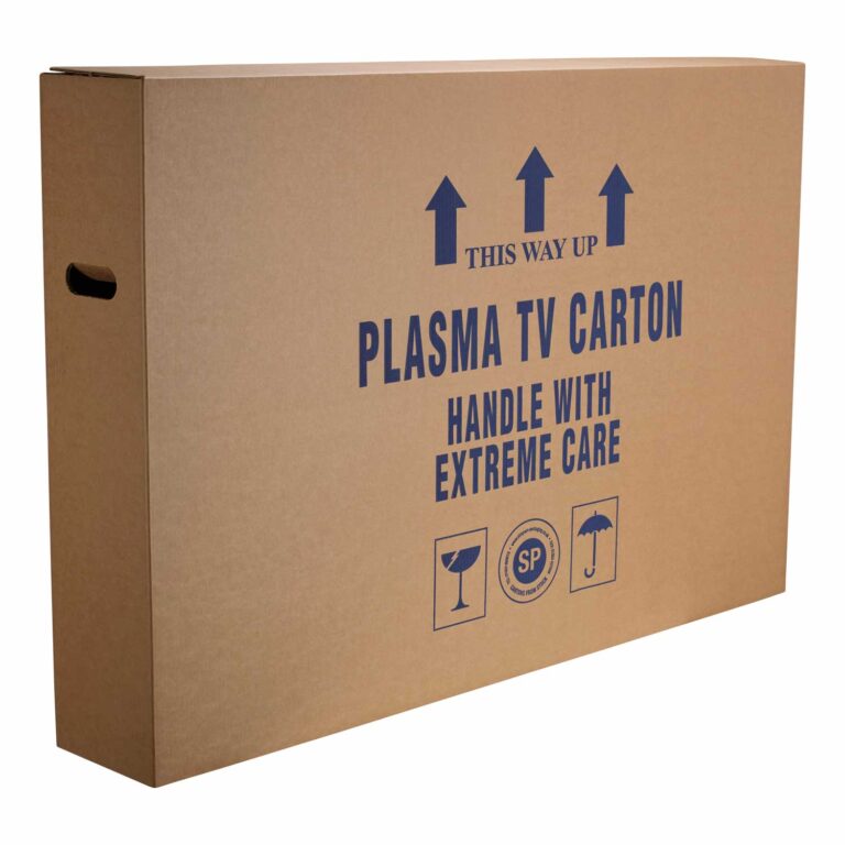 Một số kích thước phổ biến của thùng carton đựng tivi hiện nay