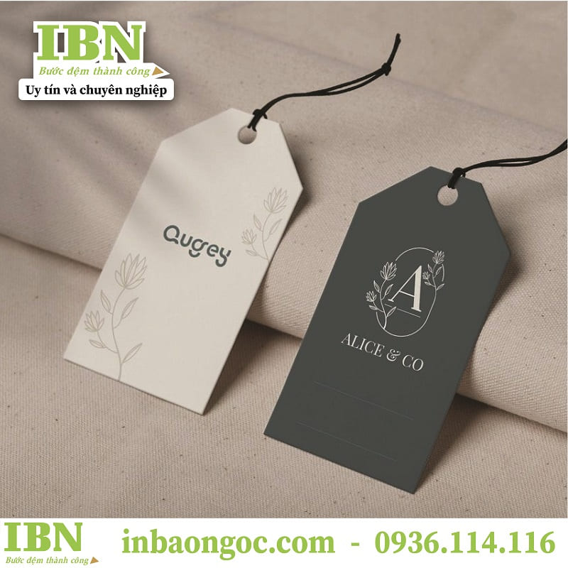 60+ Mẫu Tag Quần Áo Đẹp Cho Các Shop Thời Trang | In Bảo Ngọc