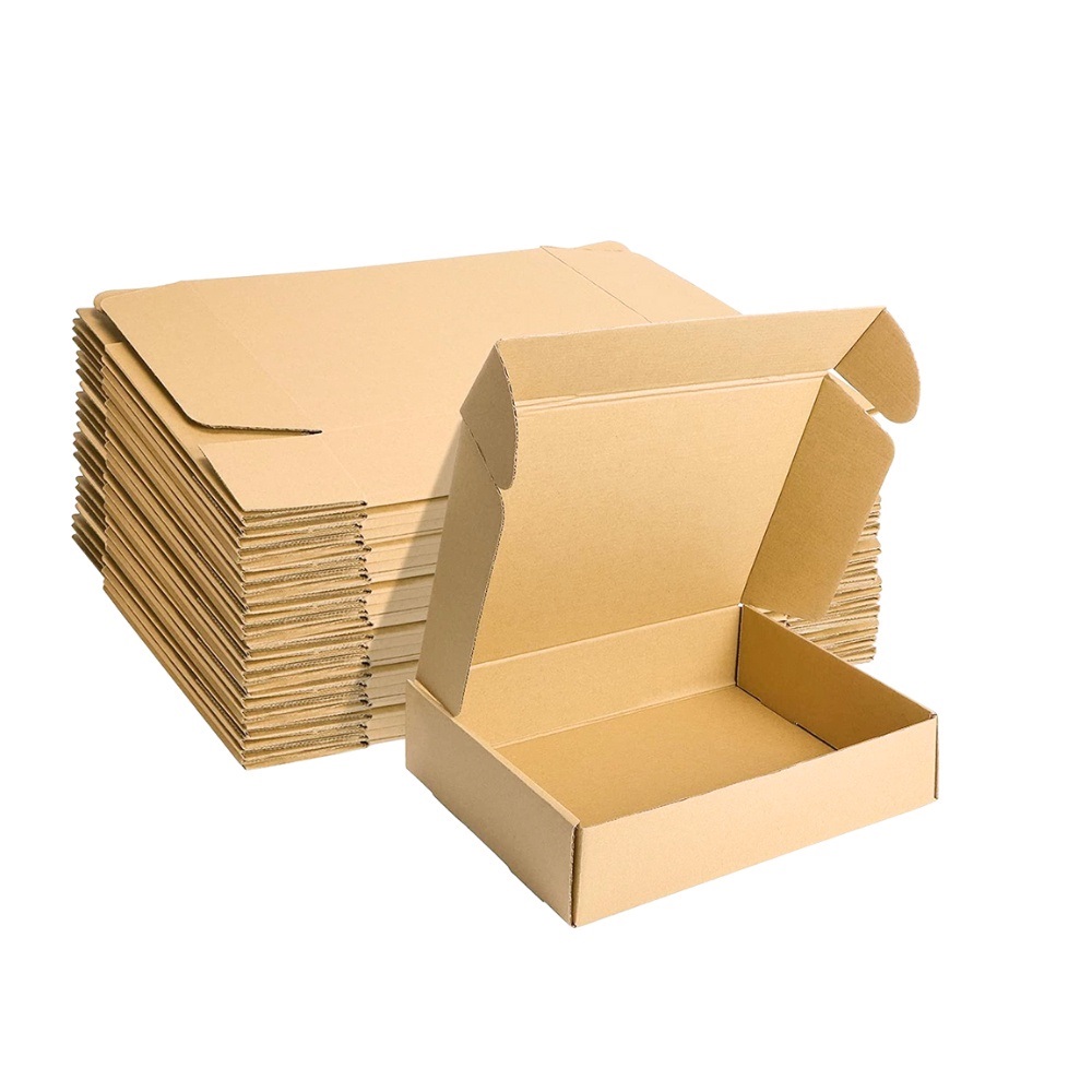 Mẫu hộp giấy chữ nhật chất liệu Kraft - 8