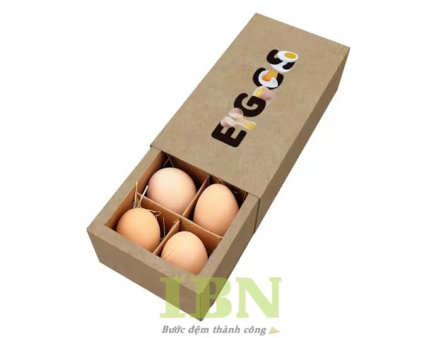 Hộp Carton Nhỏ 51 Mẫu hộp carton nhỏ nắp trượt đựng trứng gà