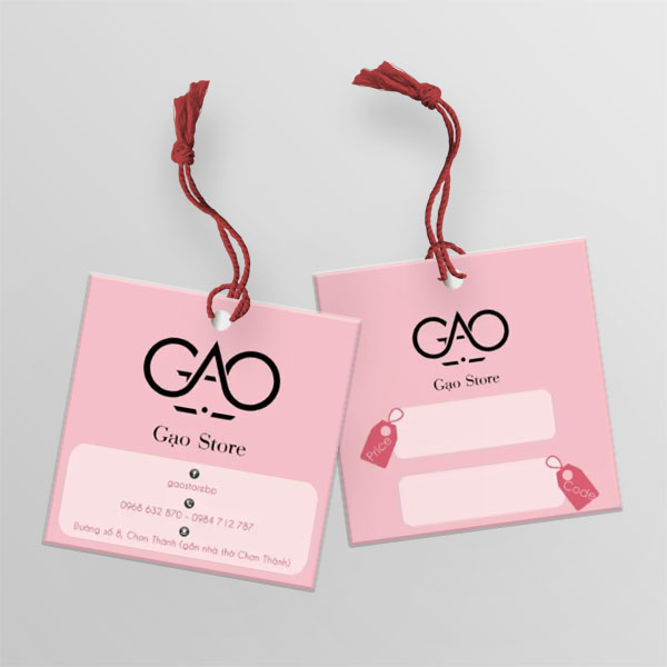 In Nhãn Mác Quần Áo 19 Các kiểu dáng nhãn mác quần áo phổ biến