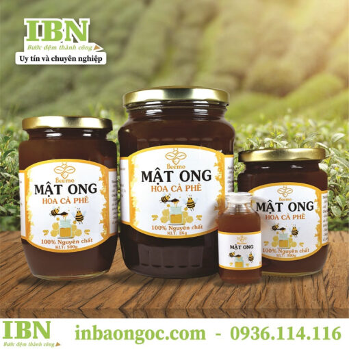 tem nhãn mật ong