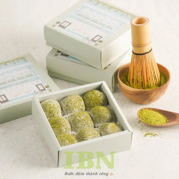 Mẫu hộp âm dương size nhỏ đựng bánh mochi