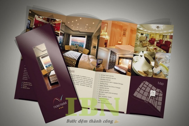 Mẫu brochure giới thiệu các hạng phòng khách sạn