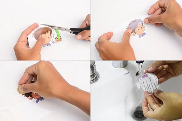 Cách làm sticker đơn giản bằng giấy in tem nhãn dán