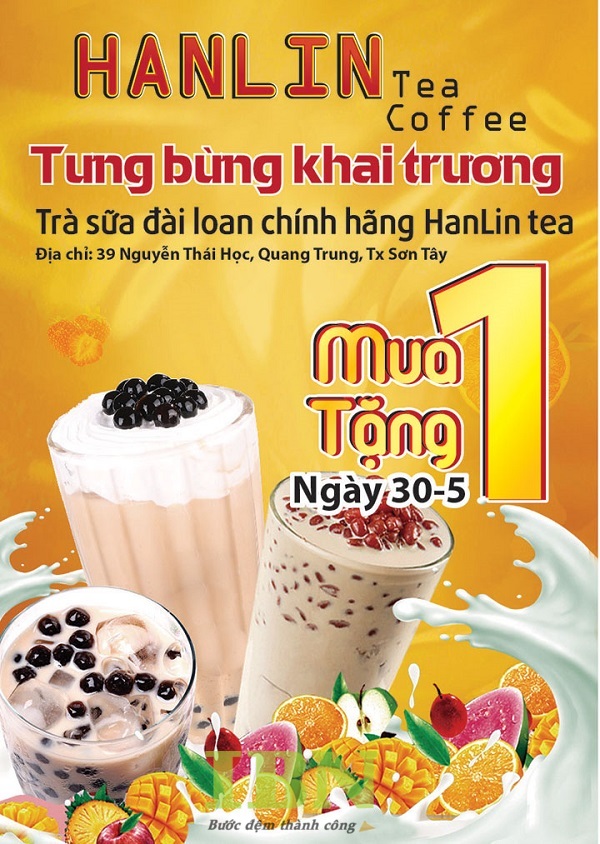 Mẫu tờ rơi khuyến mãi mua 1 tặng 1