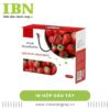 hộp carton đựng dâu tây đẹp