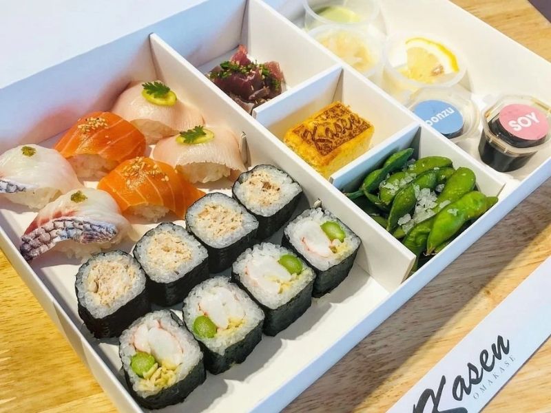 Mẫu hộp đựng sushi 15