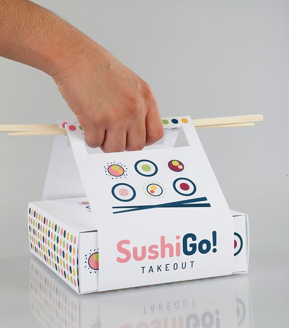Mẫu hộp đựng sushi 13