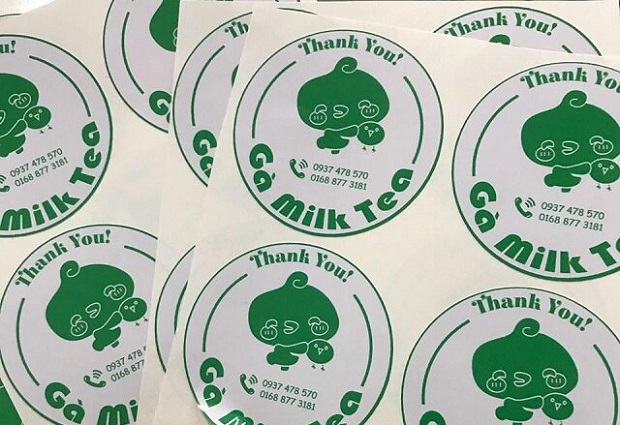 Đặt làm sticker dán giá rẻ, thiết kế theo yêu cầu, chất lượng tốt tại TPHCM