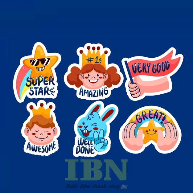 sticker chữ cute - 25