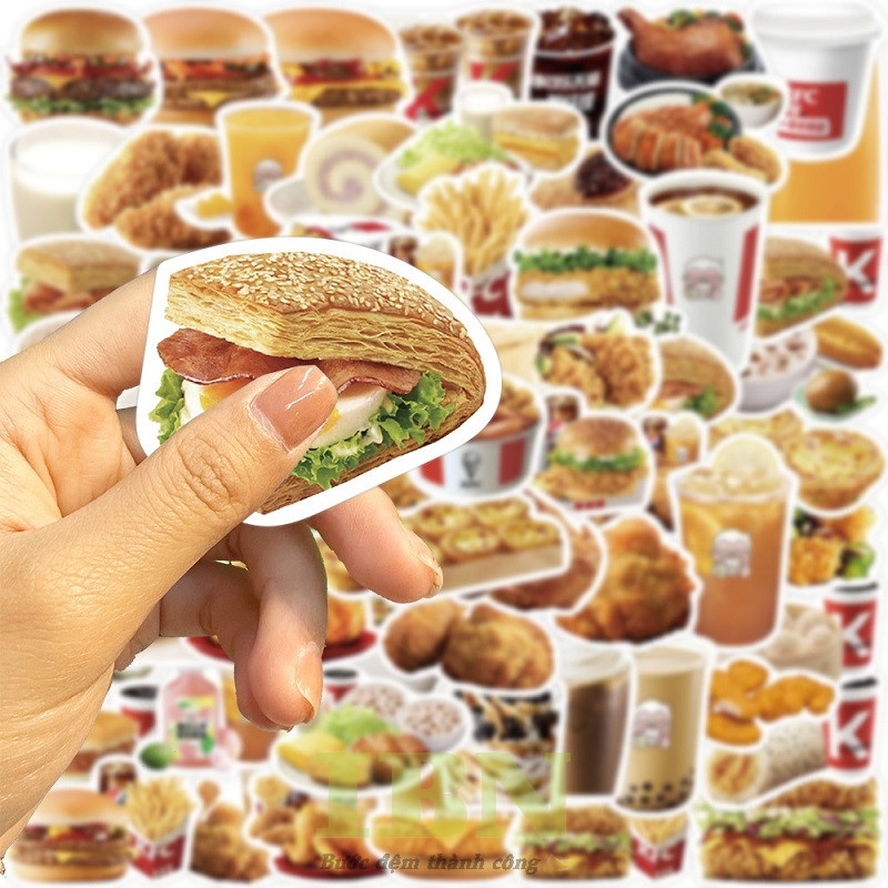 sticker cute food - 12