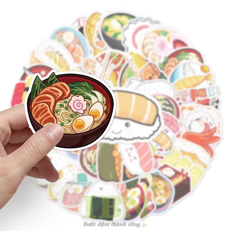 sticker cute food - 17