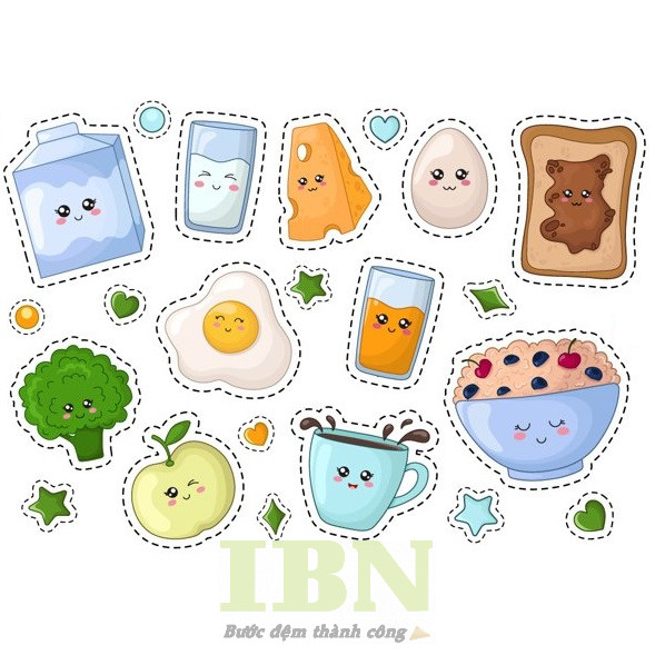 sticker cute food - 22