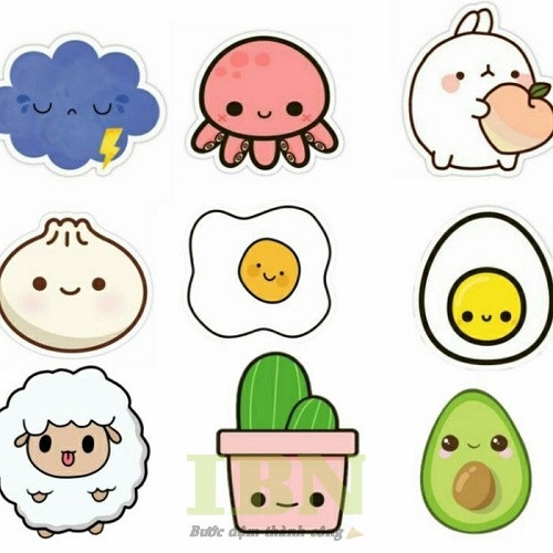 sticker cute food - 27