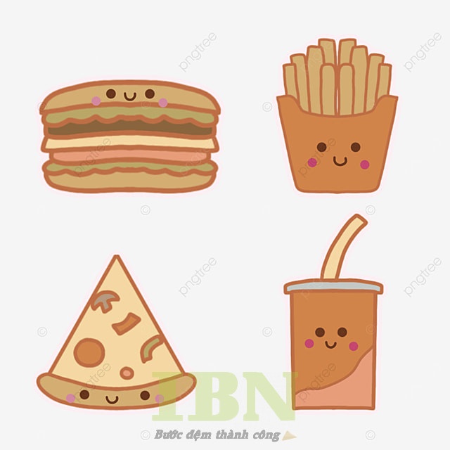 sticker cute food - 29