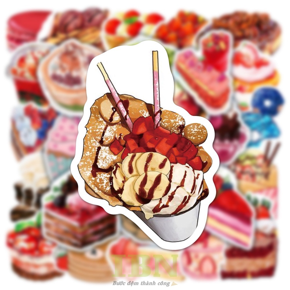 sticker cute food - 7