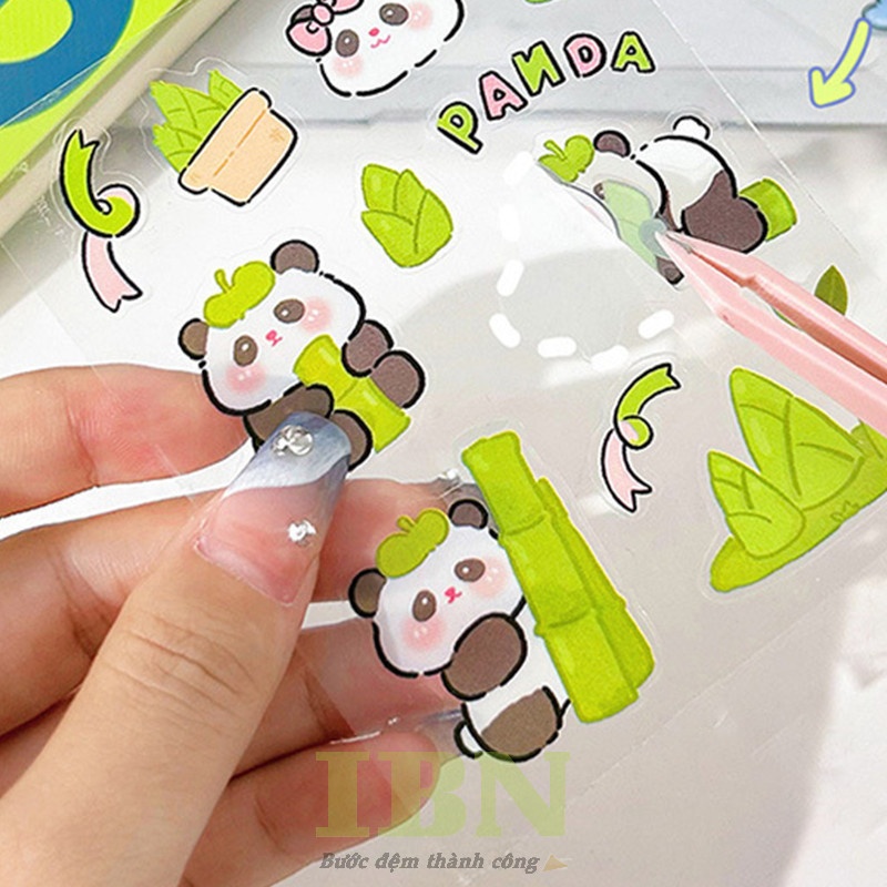 sticker gấu cute - 15