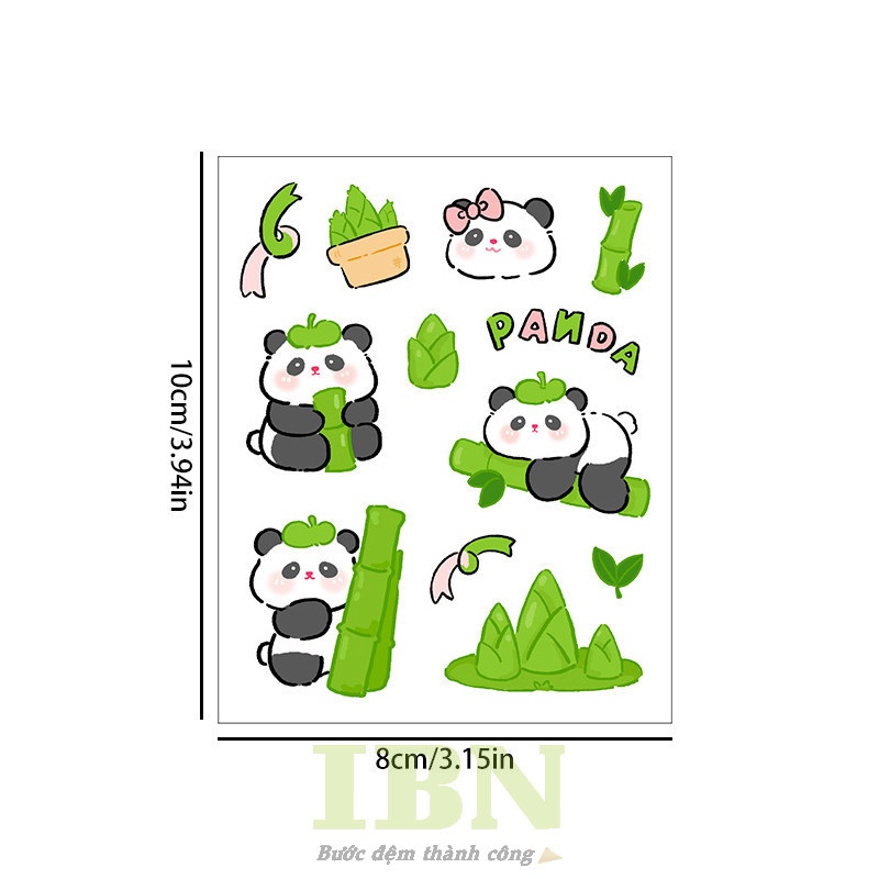 sticker gấu cute - 21