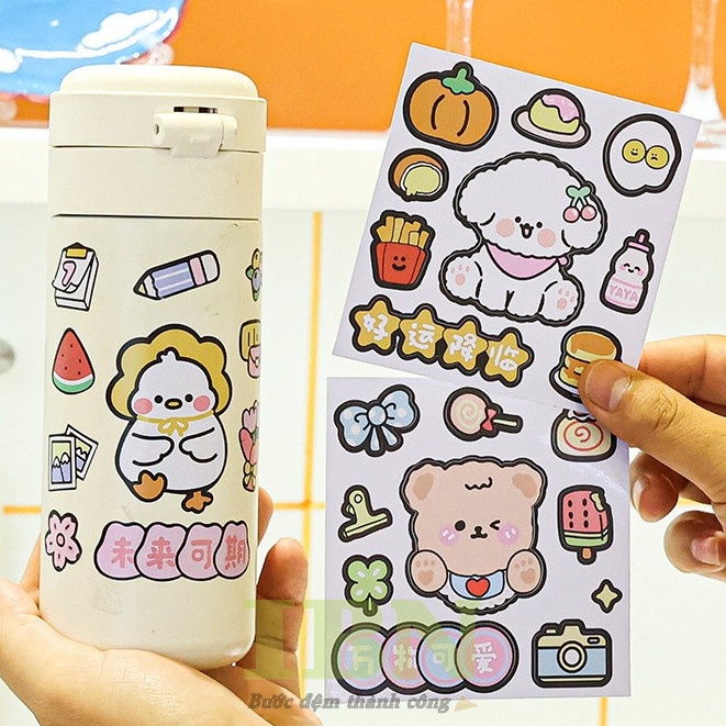 sticker gấu cute - 25