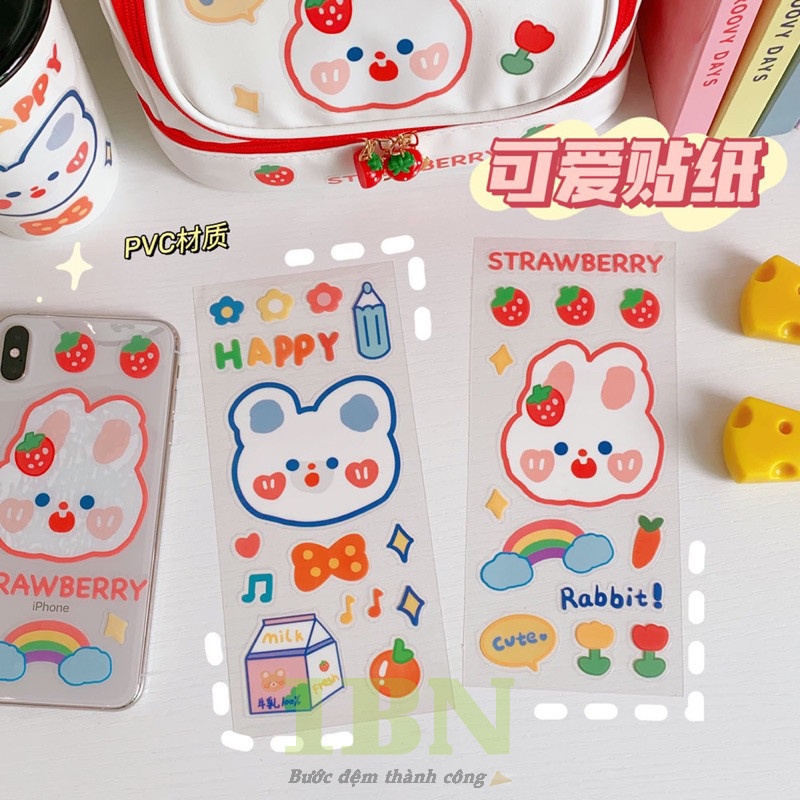 sticker thỏ cute - 16