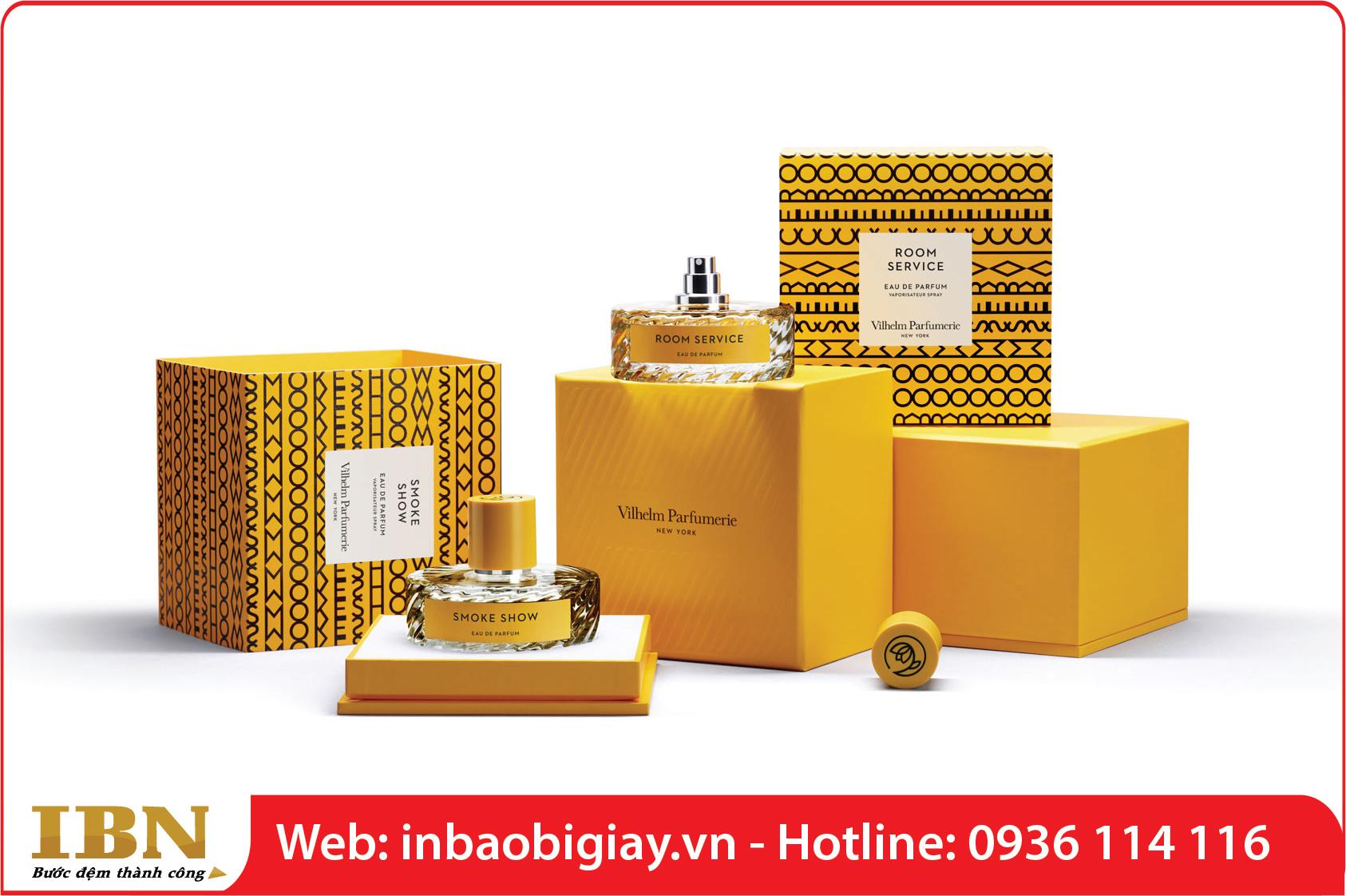 In Hộp Giấy Đựng Nước Hoa 51 Đặt in hộp giấy đựng nước hoa đẹp, cao cấp tại xưởng In Bảo Ngọc