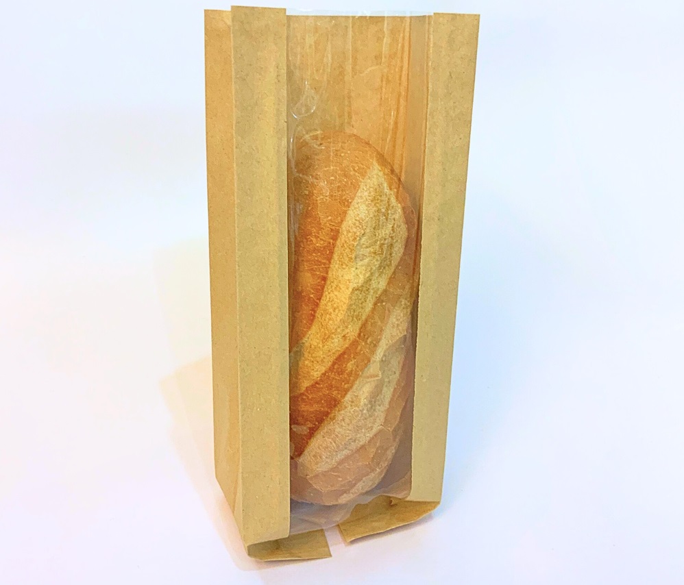 In Túi Giấy Bánh Mì Giá Rẻ, Số Lượng Ít 26 túi giấy đựng bánh mì có cửa sổ
