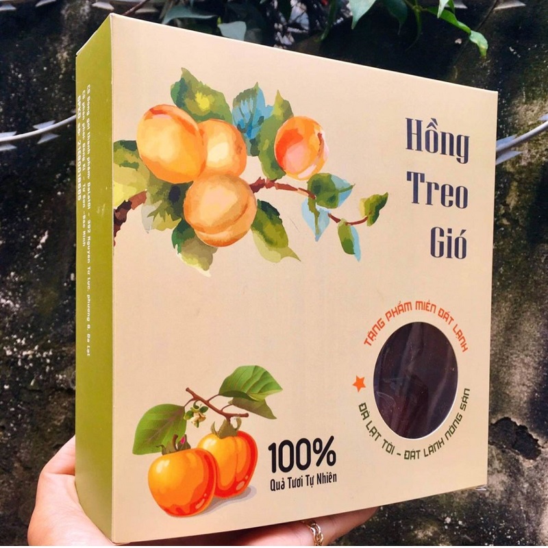 Hộp giấy đựng hồng treo gió - 13