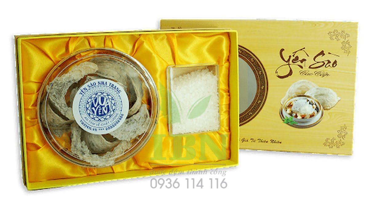 Hộp đựng tổ yến nguyên chất