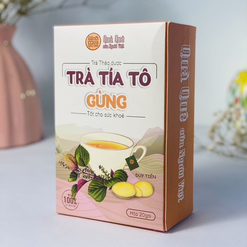 Hộp giấy đựng trà thảo mộc - 3