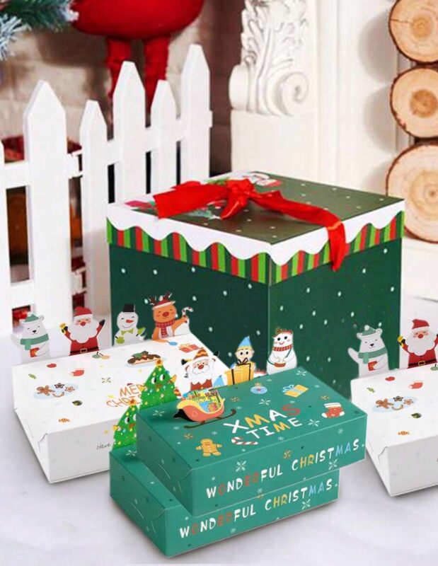 36+ Mẫu Hộp Quà Noel Trang Trí Cây Thông Đẹp, Giá Rẻ | In Bảo Ngọc