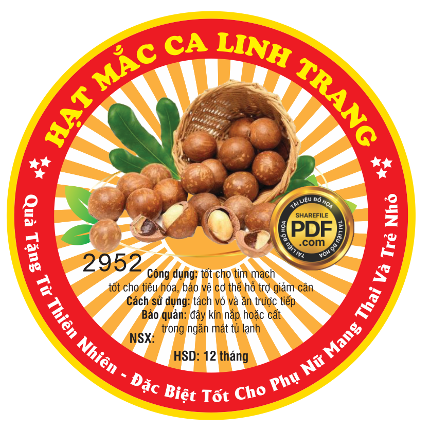 In tem hạt macca (mắc ca) - 2