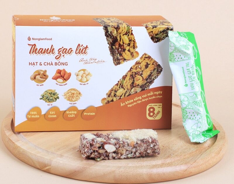 In Hộp Giấy Đựng Thanh Cơm Lứt 6 Thanh cơm gạo lứt là gì?
