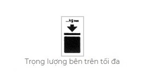 Ký hiệu báo trọng lượng cho phép được xếp chồng