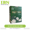 in hộp đựng hạt sen
