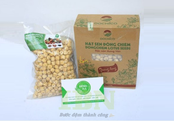 In hộp đựng hạt sen theo yêu cầu, giá rẻ tại công ty In Bảo Ngọc