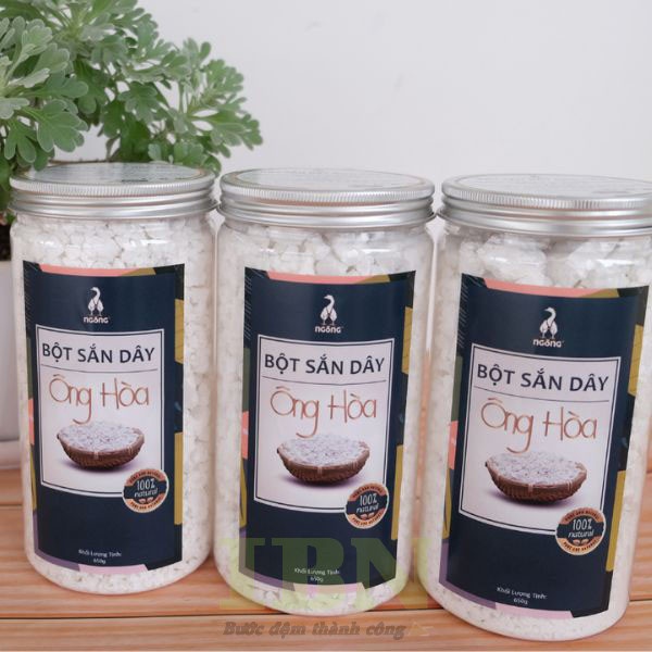 Tem bột sắn dây hình chữ nhật