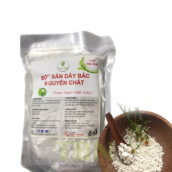 Tem dán túi đựng bột sắn dây